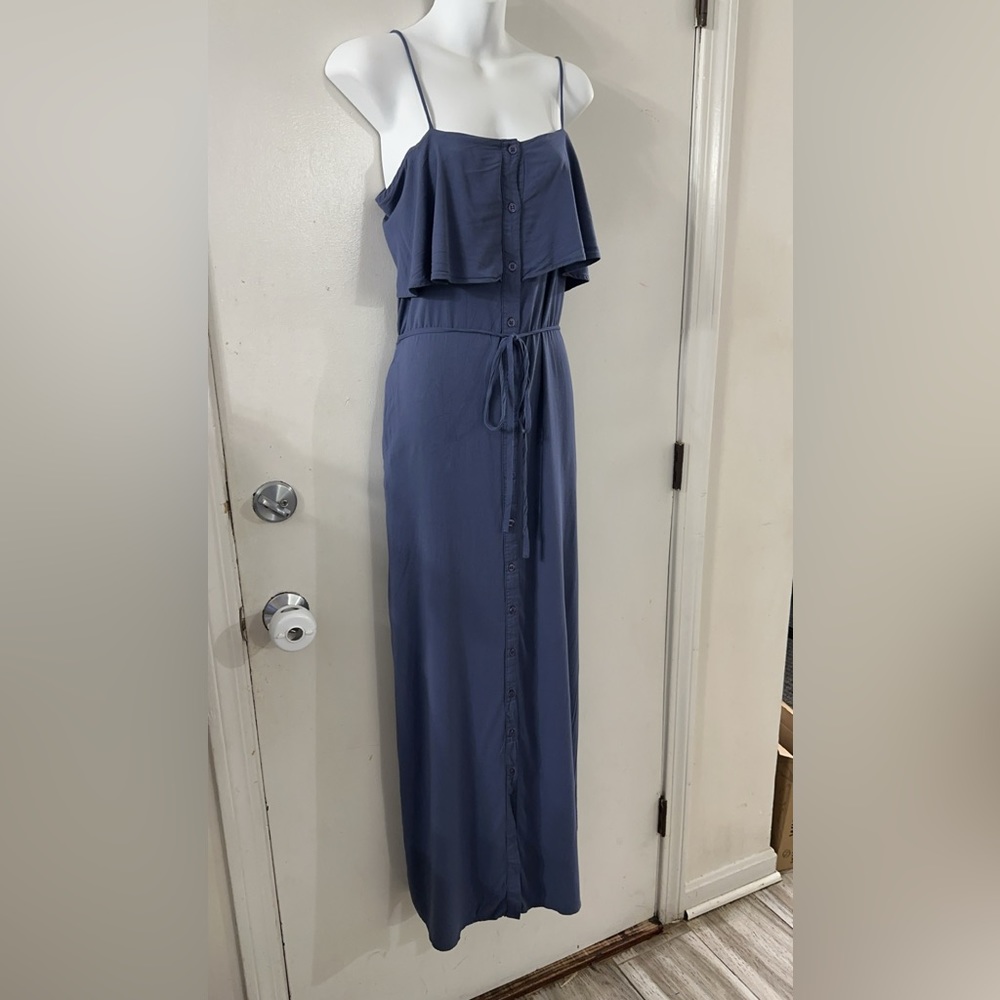 Lulus Cold Shoulder Button Down 2 Pockets Size Sm… - image 3